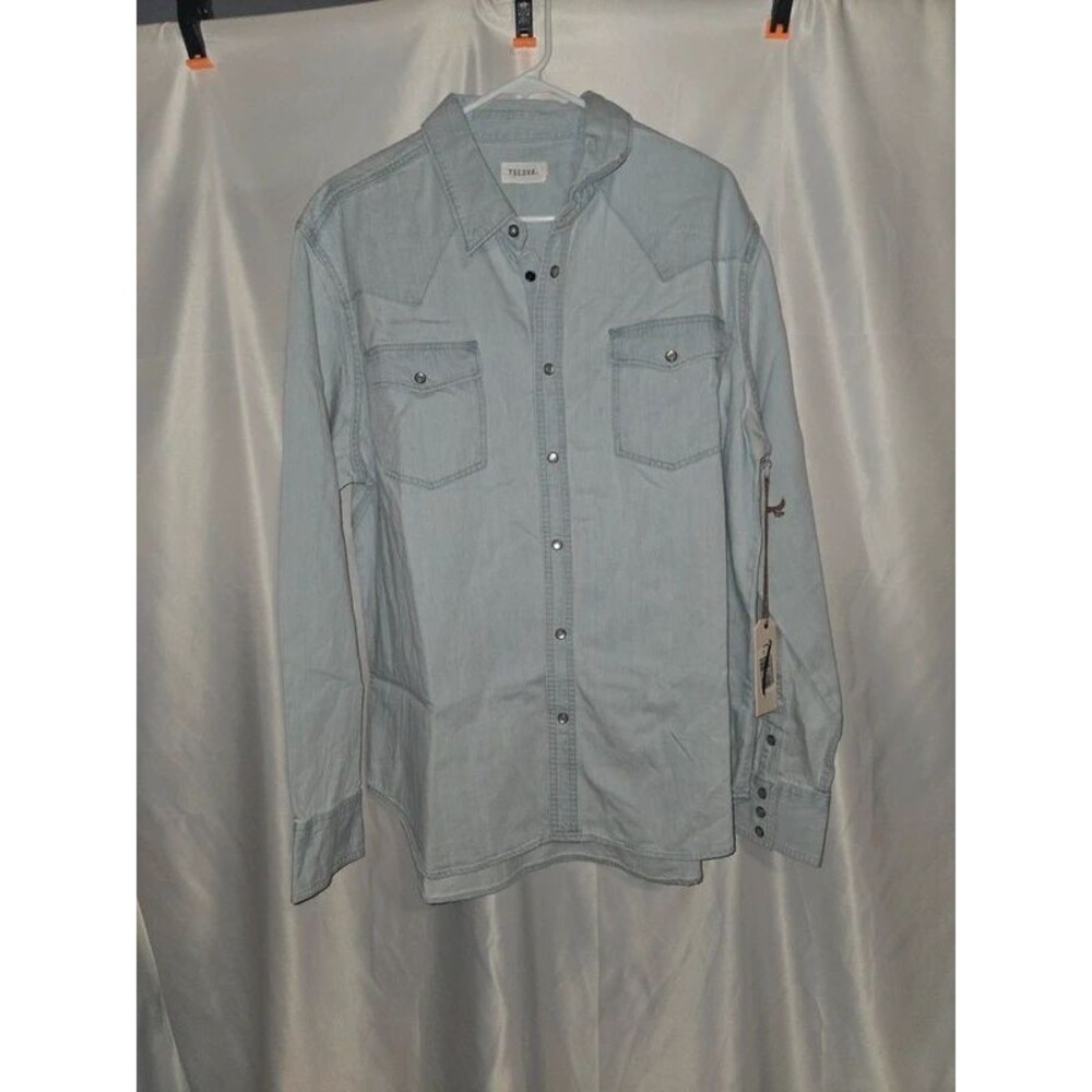 Tecovas Denim Men's XL Button-Up Long Sleeve (LOC-35)